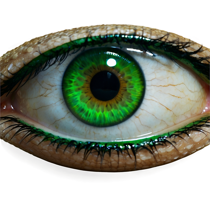 Emerald Green Eye Texture Png 06262024 PNG image