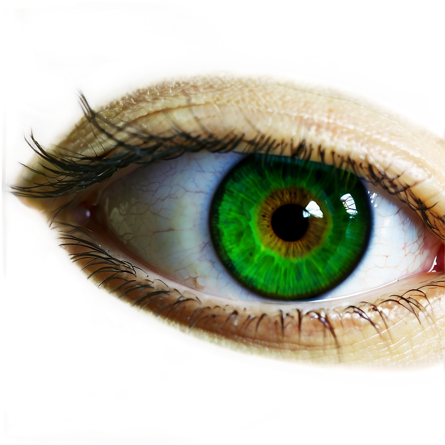 Emerald Green Eye Texture Png 06262024 PNG image