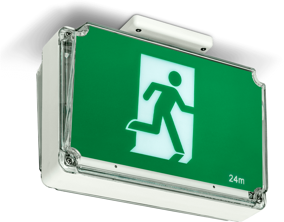 Emergency Exit Sign Lighted24m PNG image