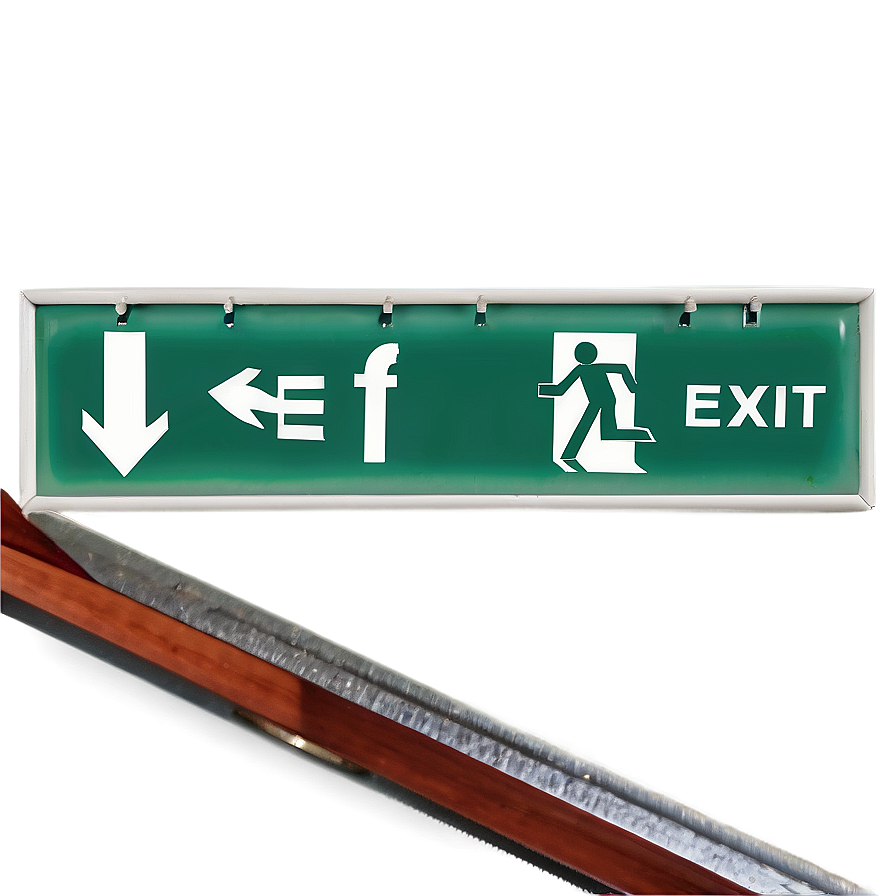 Emergency Exit Sign Png 05242024 PNG image