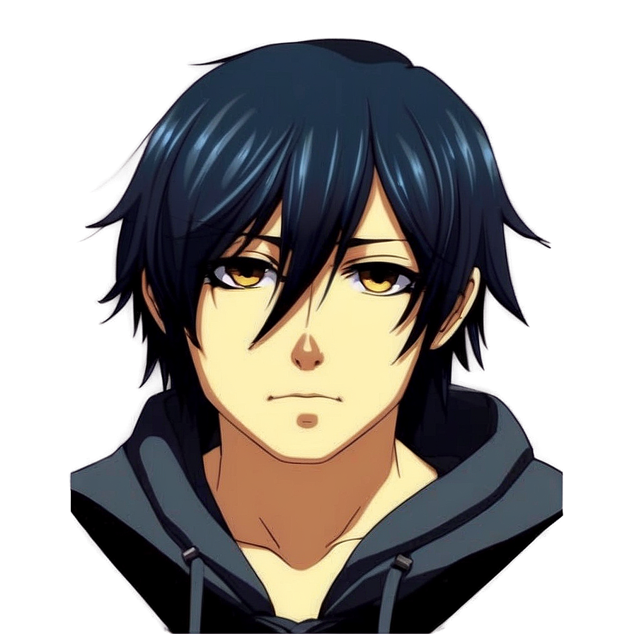 Emo Anime Character Png 05212024 PNG image