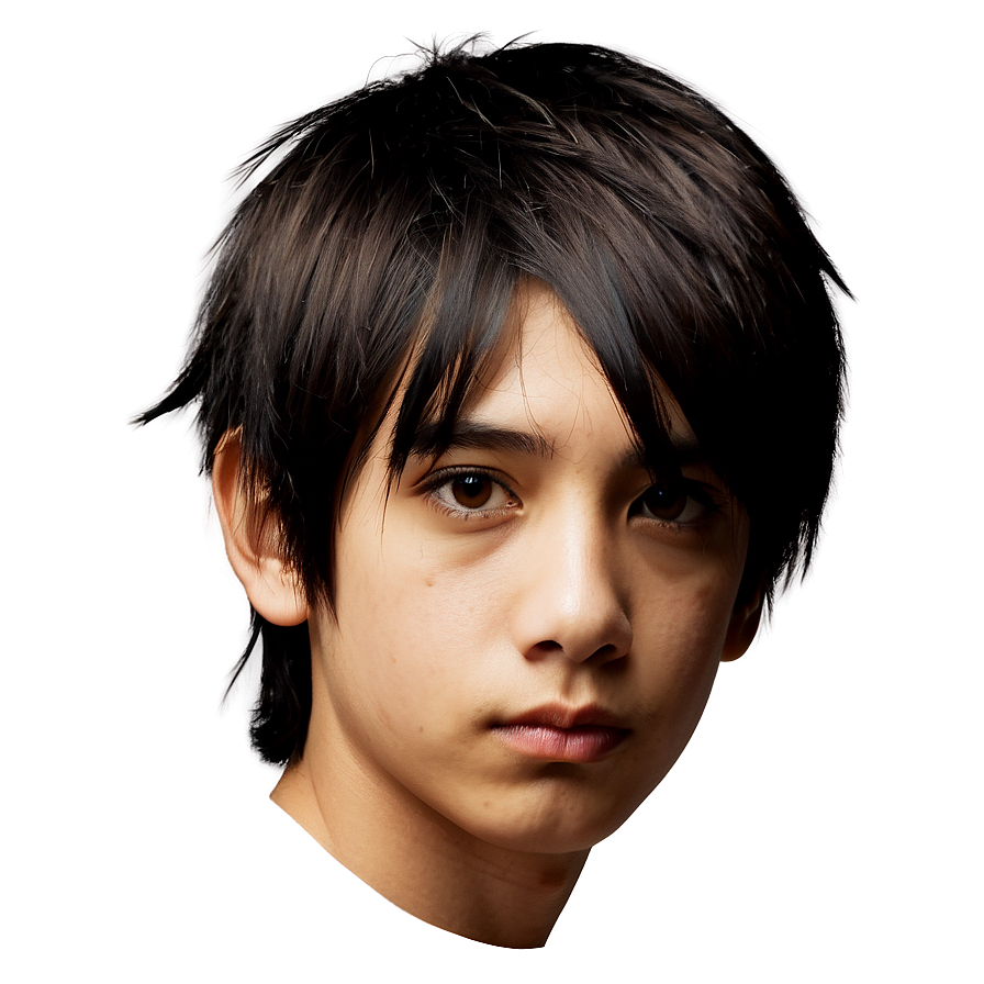 Emo Boy Hair Png 32 PNG image