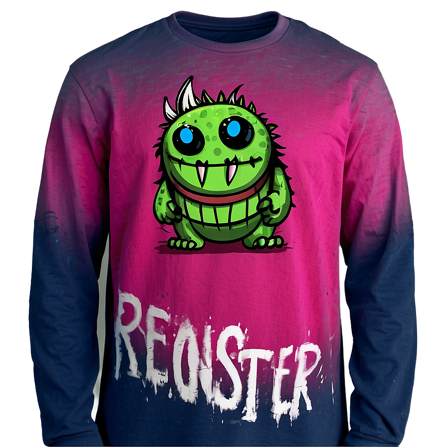 Emo Monster Shirt Png 71 PNG image