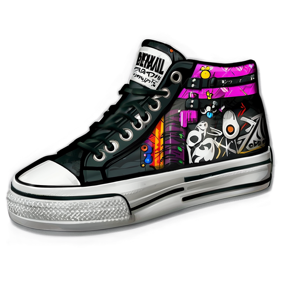 Emo Sneakers Png Mba PNG image
