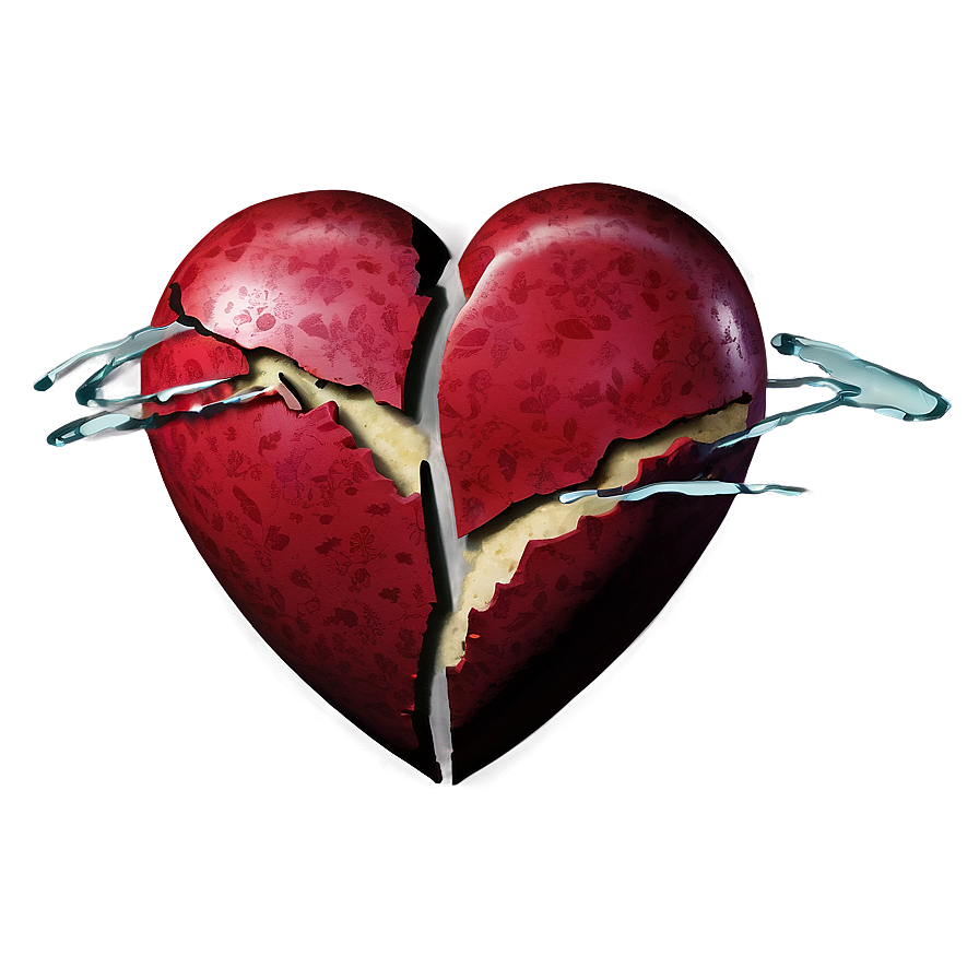 Emoji Broken Hearted Png 06122024 PNG image