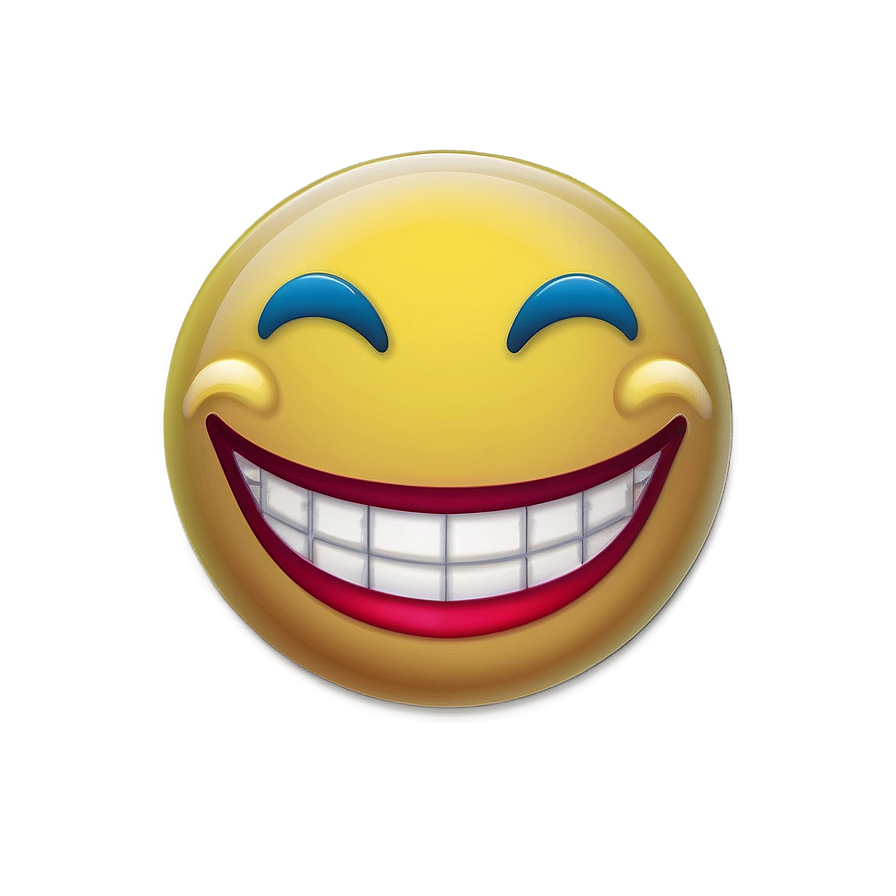 Emoji Grin Icon Png 59 PNG image