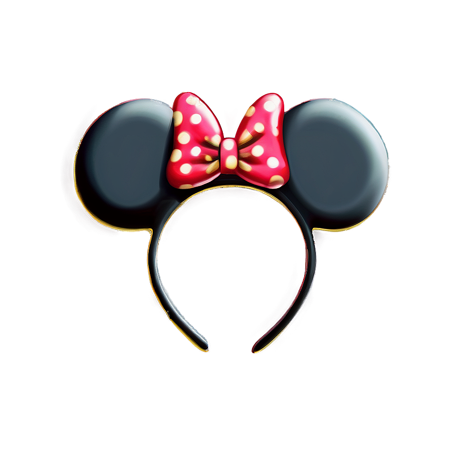 Emoji Minnie Mouse Ears Png 06132024 PNG image