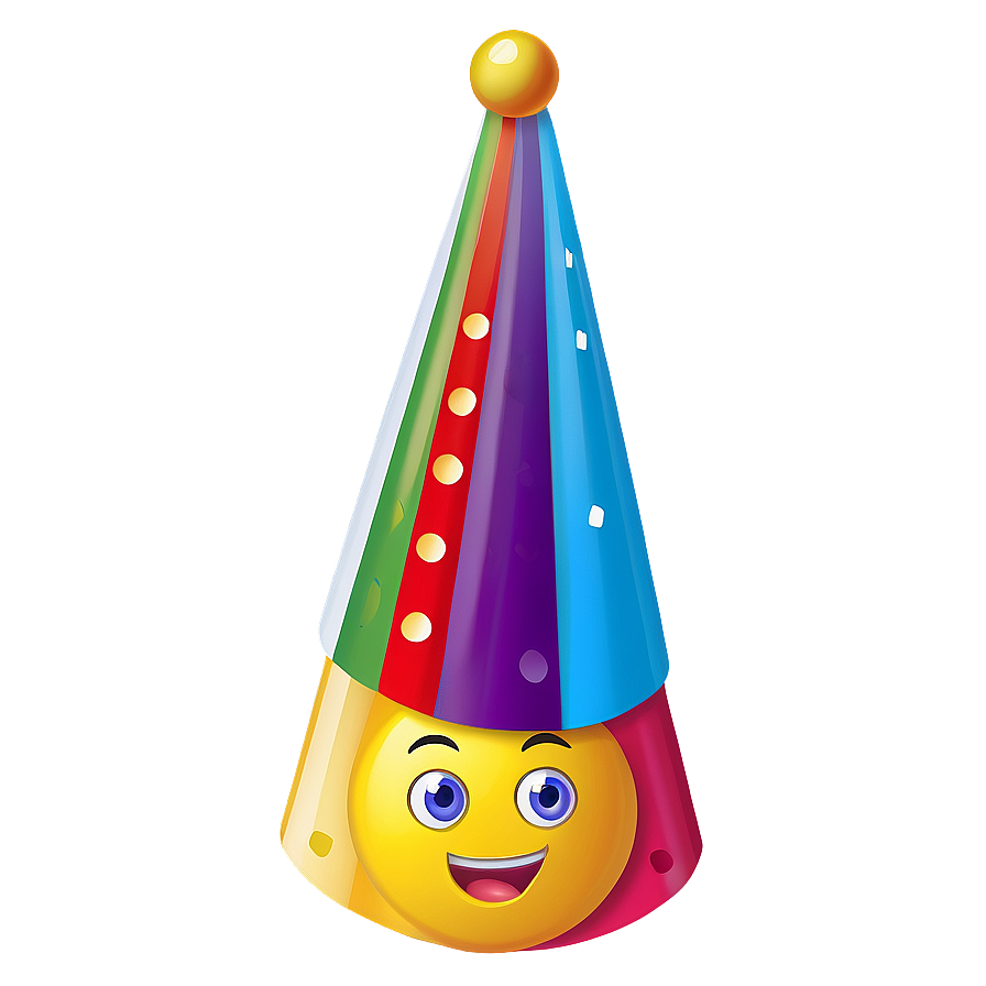 Emoji Party Hat Png 60 PNG image