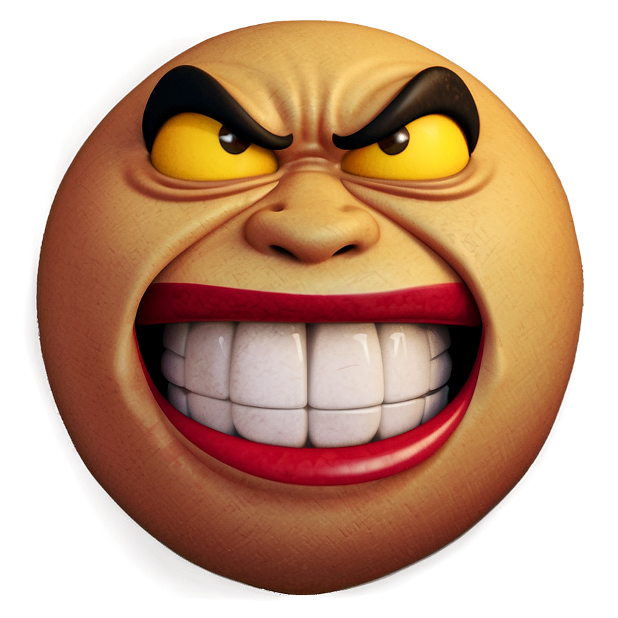 Emoji Showing Anger Png Fuk35 PNG image