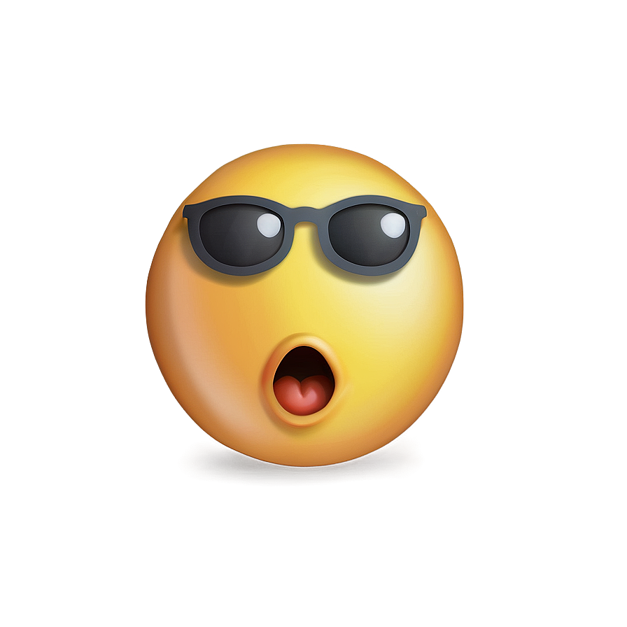 Emoji With Shocked Expression Png 05252024 PNG image