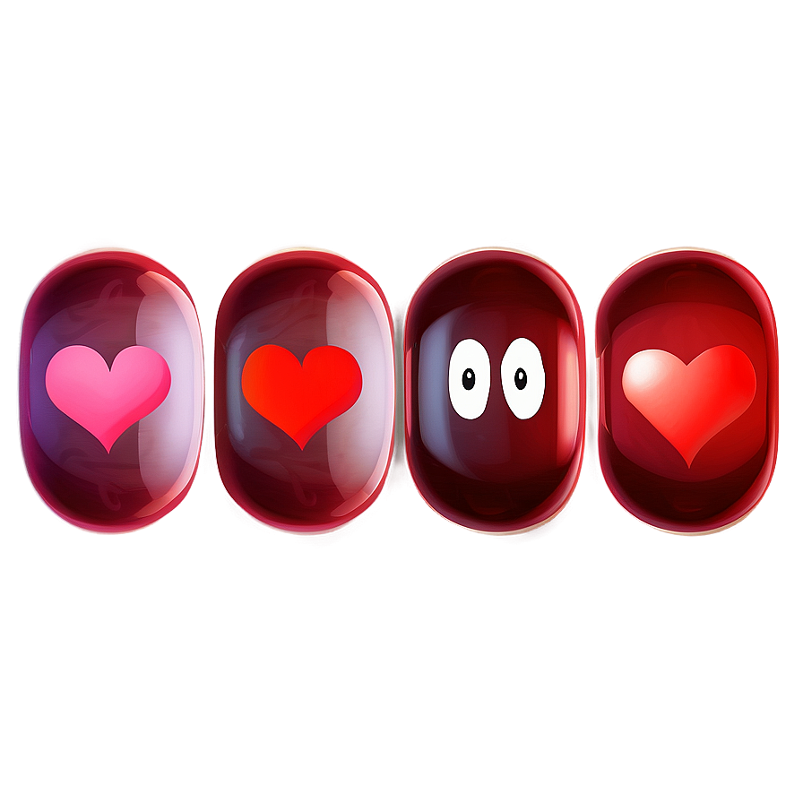 Emotive Red Heart Emoji Png 73 PNG image