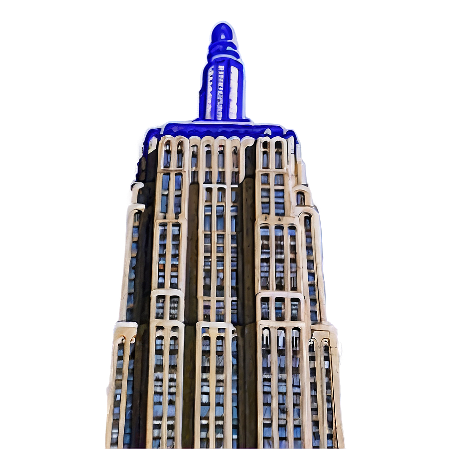 Empire State Building New York Png 06122024 PNG image