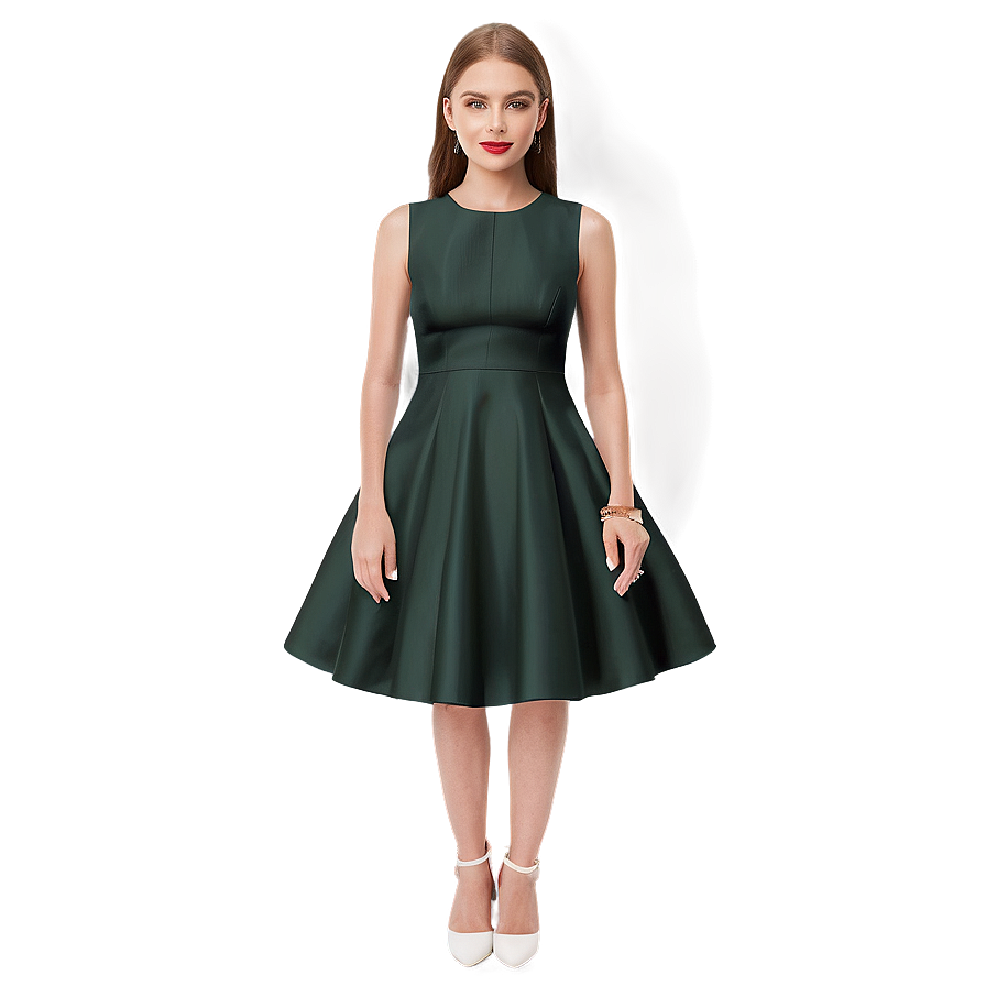 Empire Waist Dress Png 05232024 PNG image