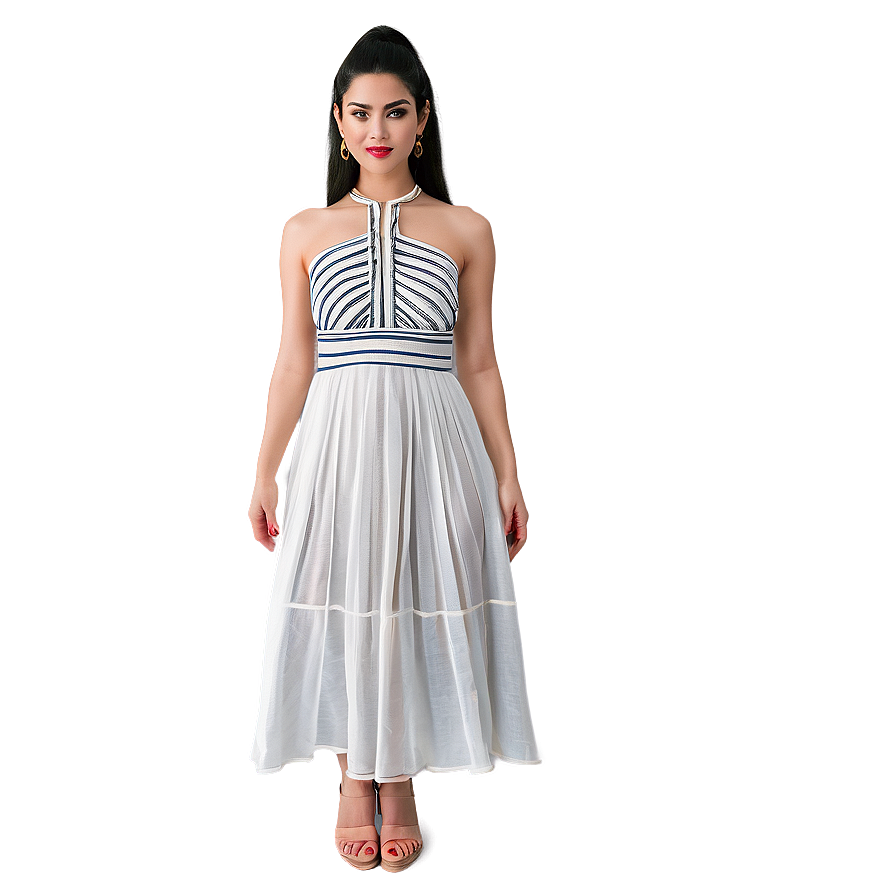 Empire Waist Dress Png 3 PNG image