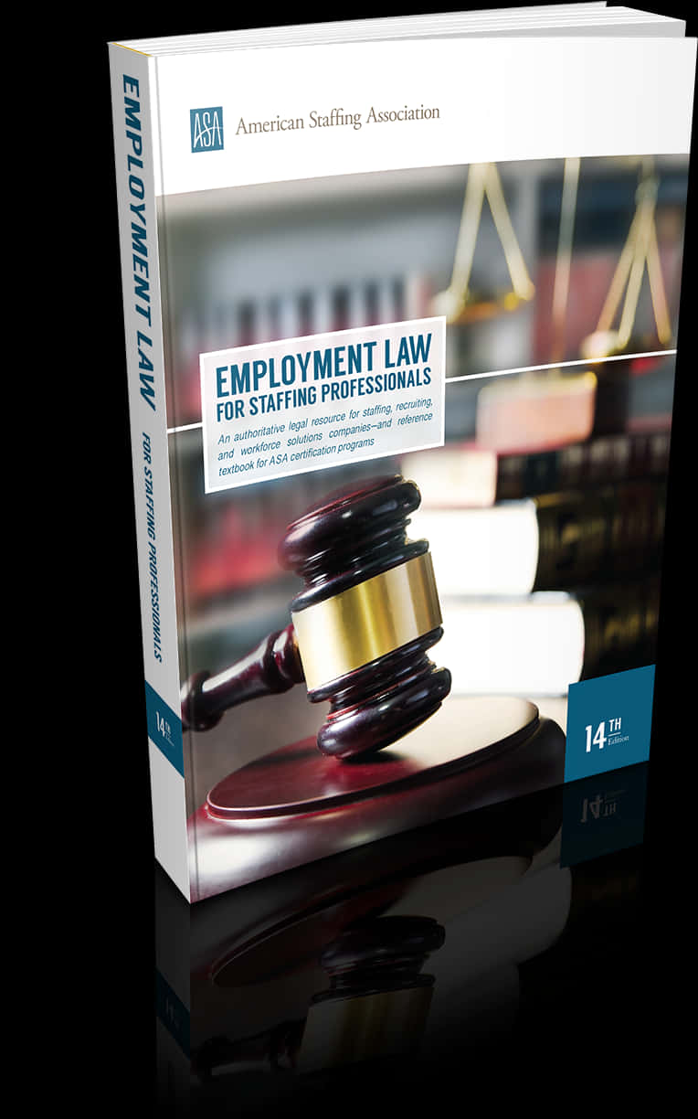 Employment Law Bookand Gavel PNG image