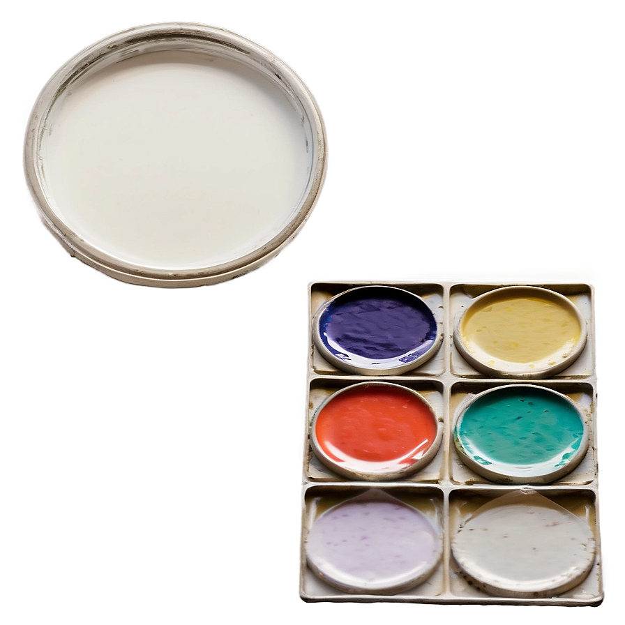 Empty Art Palette Png Nsg PNG image