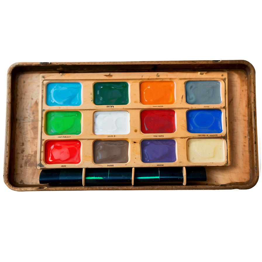 Empty Art Palette Png Pwf PNG image