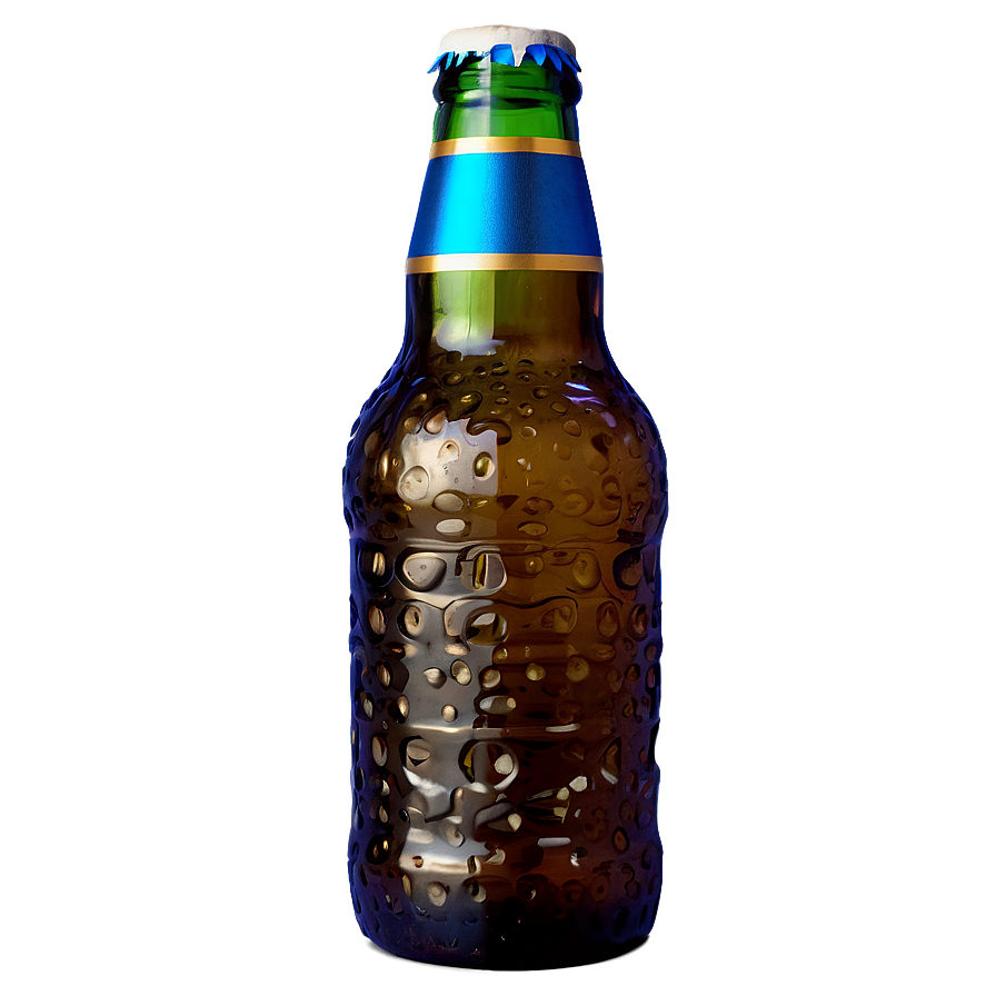 Empty Beer Bottle Graphic Png 05242024 PNG image