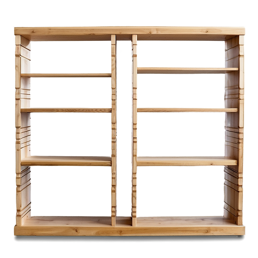 Empty Bookcase Design Png 68 PNG image