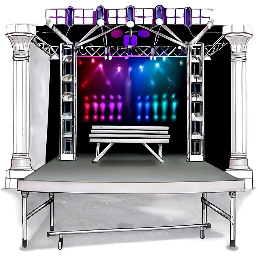 Empty Concert Stage Png 41 PNG image