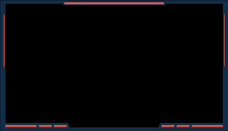 Empty Frame Border Design PNG image