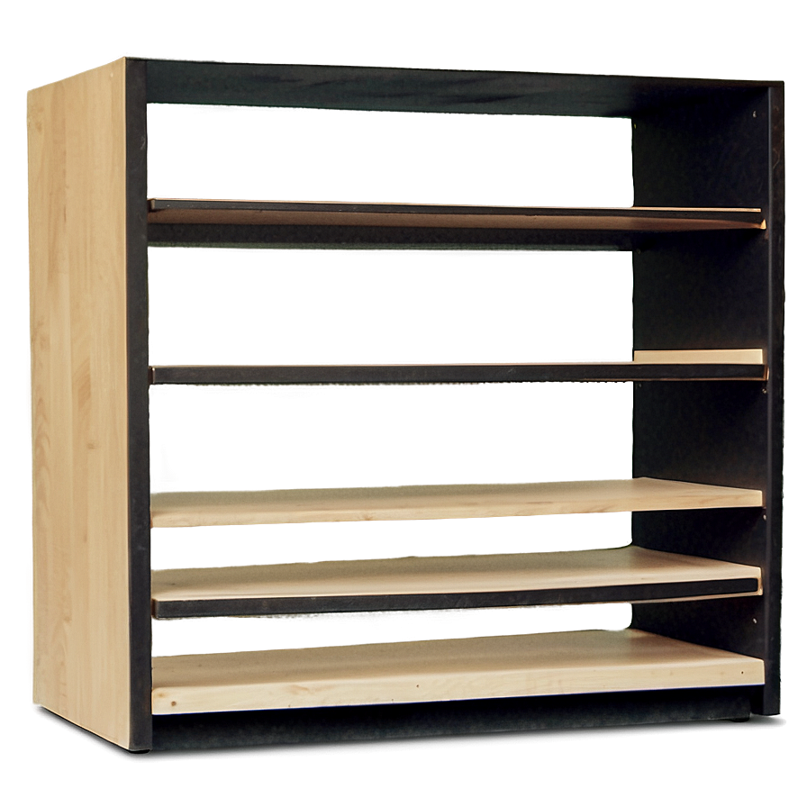 Empty Library Shelf Png 48 PNG image