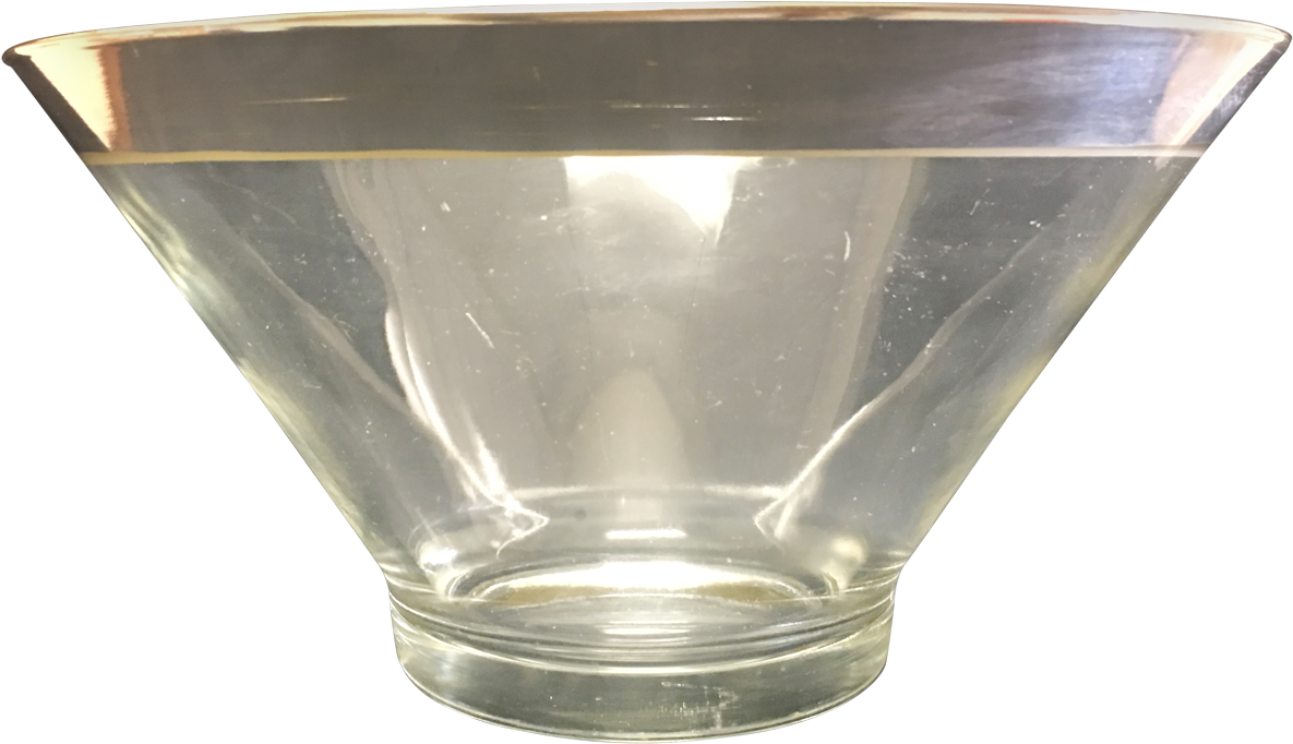 Empty Martini Glass Cocktail Transparent PNG image