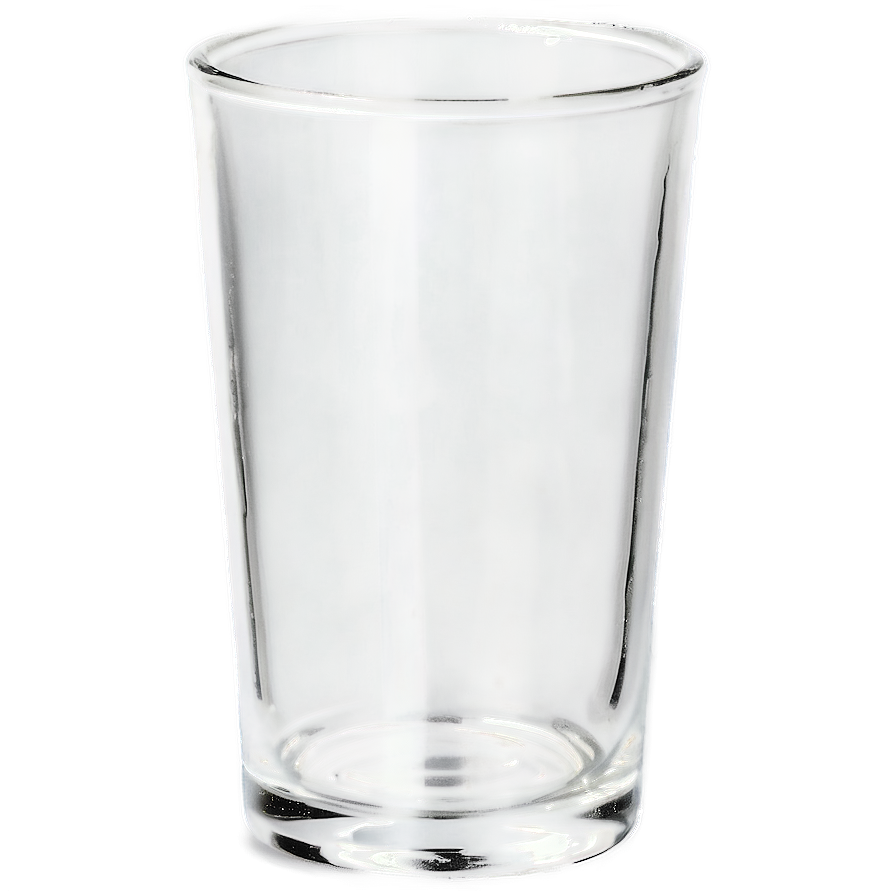 Empty Pint Glass Illustration Png 06282024 PNG image