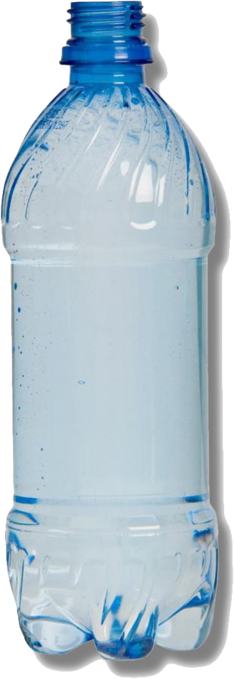Empty Plastic Water Bottle PNG image