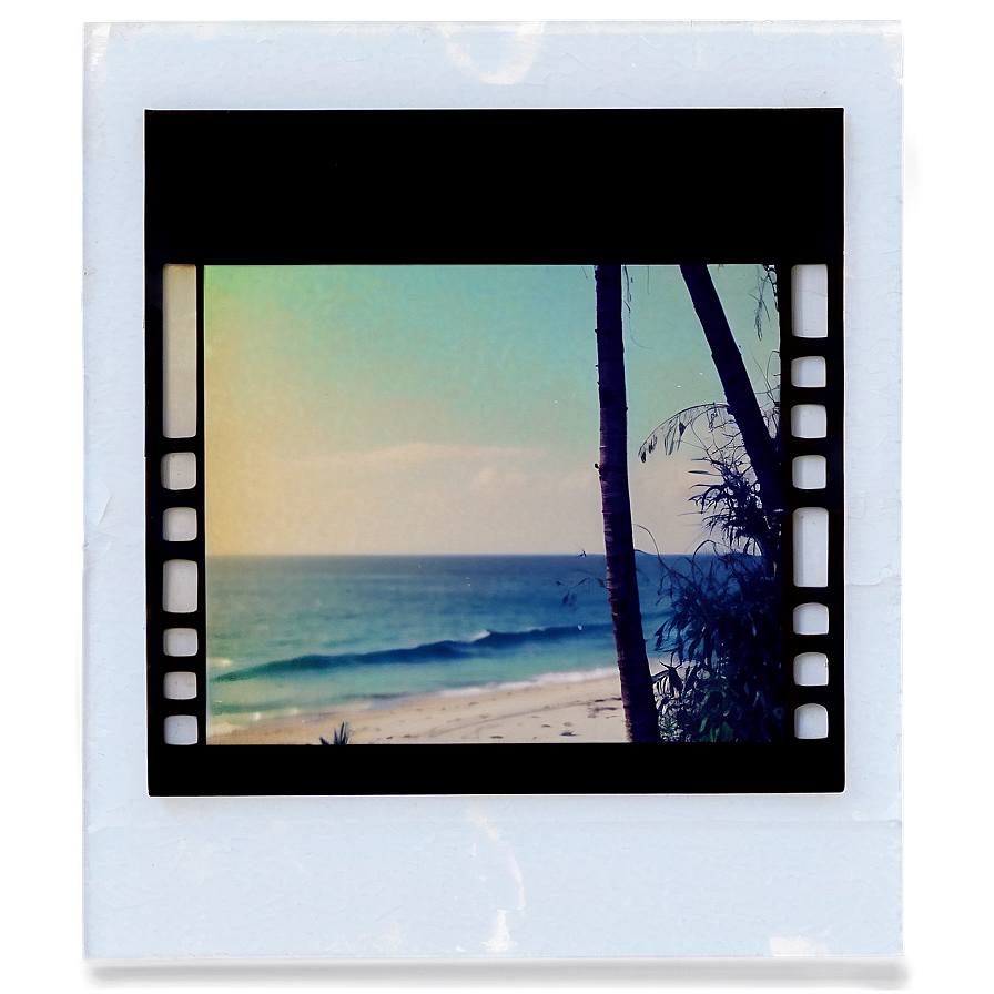 Empty Polaroid Film Mockup Png 06202024 PNG image