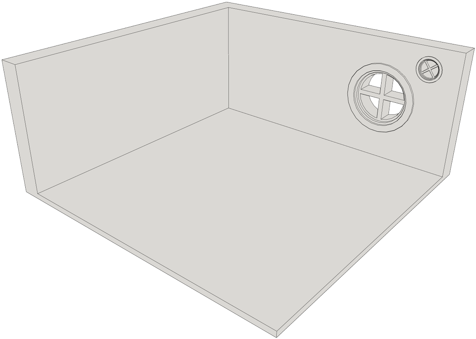 Empty Room Sketch PNG image