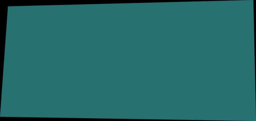 Empty Teal Rectangle PNG image