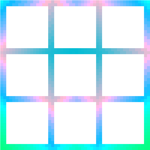 Empty Tic Tac Toe Board PNG image