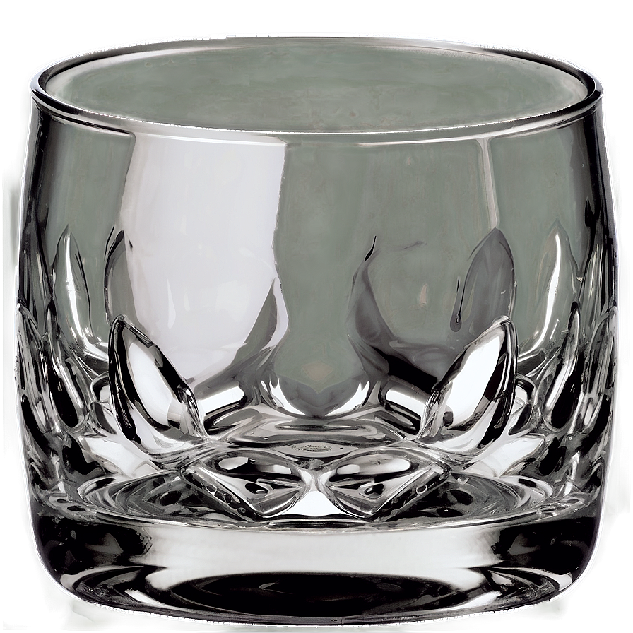 Empty Whiskey Glass Png 06132024 PNG image