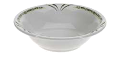 Empty White Ceramic Bowl PNG image