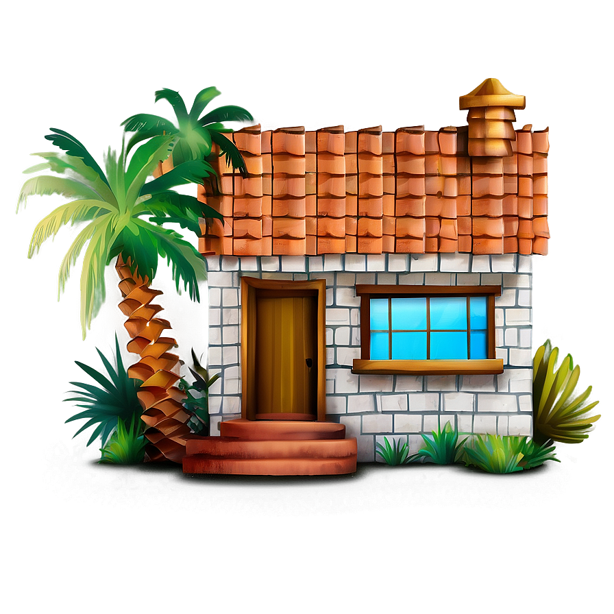 Encanto House Illustration Png Oed PNG image