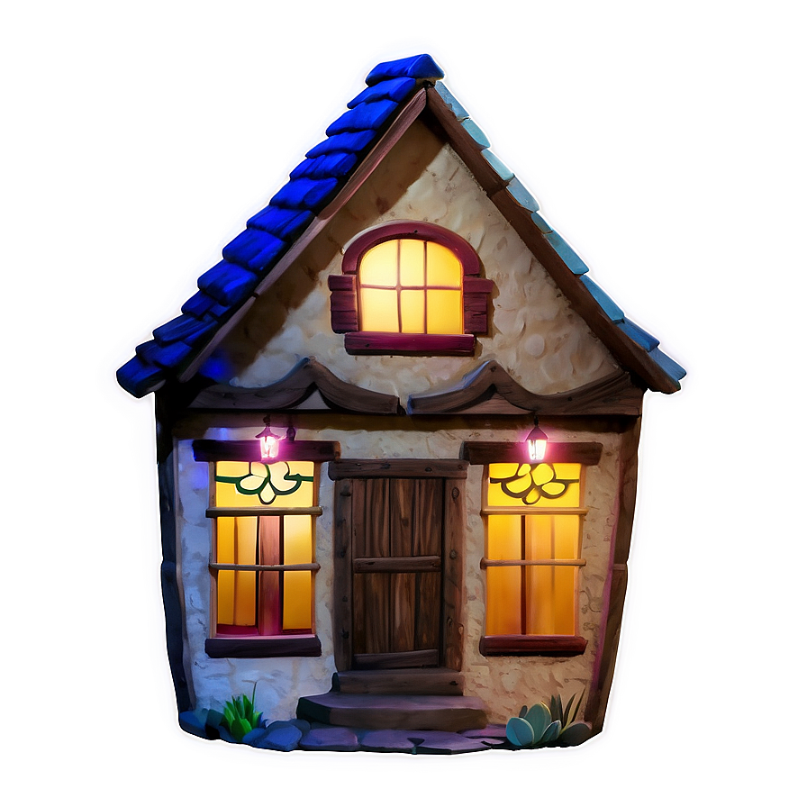 Encanto House Magical Glow Png Dic40 PNG image