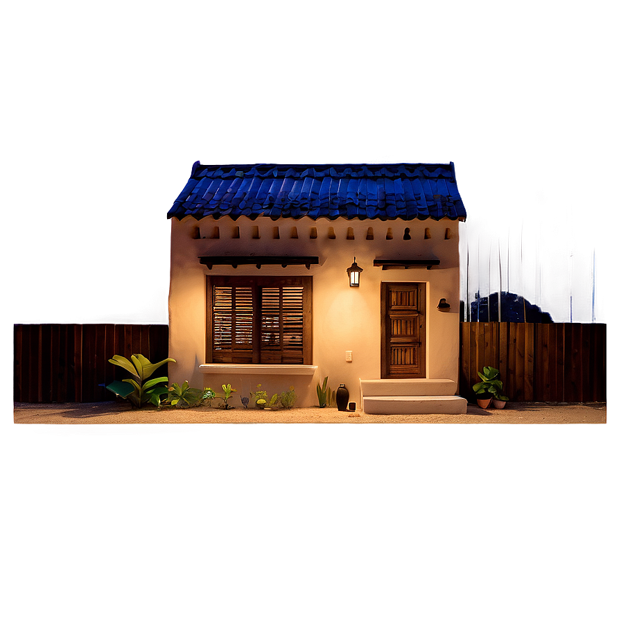 Encanto House Night Scene Png Eqd77 PNG image