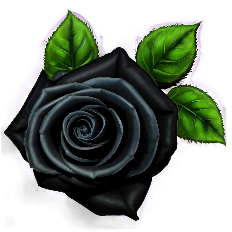 Enchanted Black Roses Png 06212024 PNG image