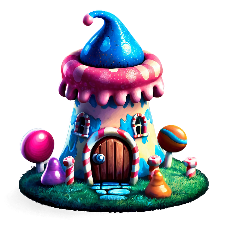 Enchanted Candyland Kingdom Png Bql92 PNG image