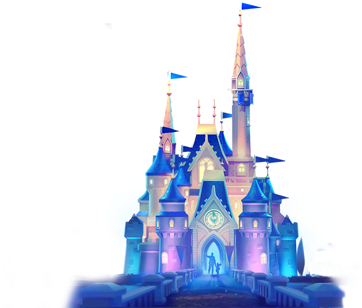 Enchanted Castle Illustration PNG image