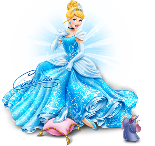 Enchanted Cinderellaand Fairy Godmother PNG image