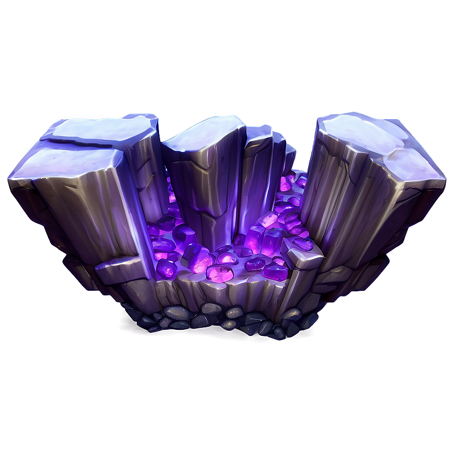 Enchanted Crystal Cave Png 43 PNG image