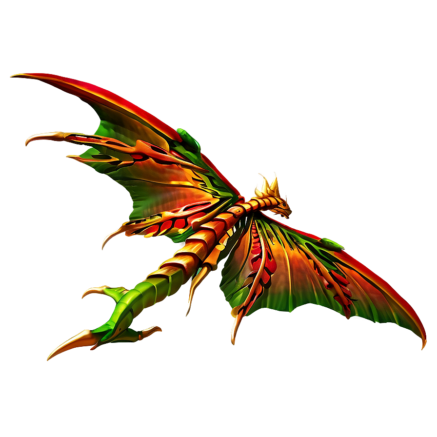Enchanted Dragon Wings Png Iyr56 PNG image