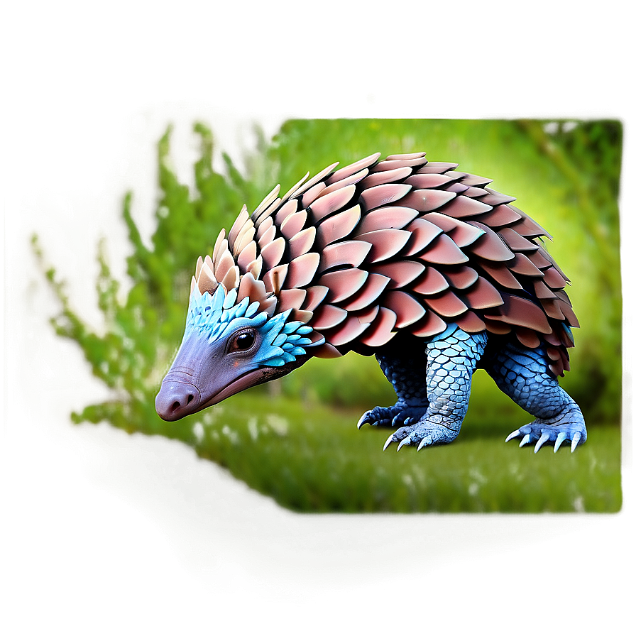 Enchanted Forest Pangolin Png Duy57 PNG image