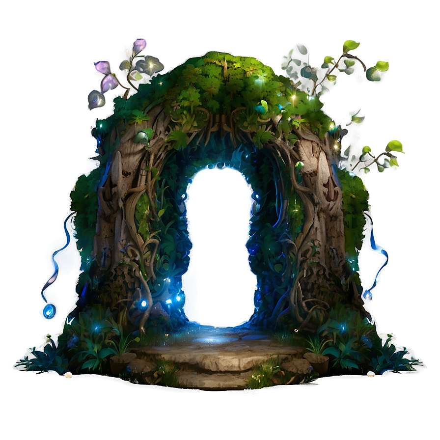 Enchanted Forest Portal Png 05212024 PNG image