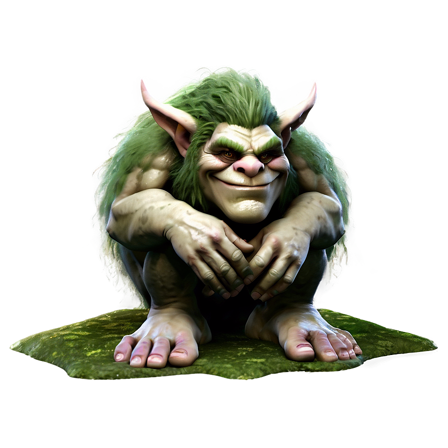 Enchanted Forest Troll Png Kqg PNG image