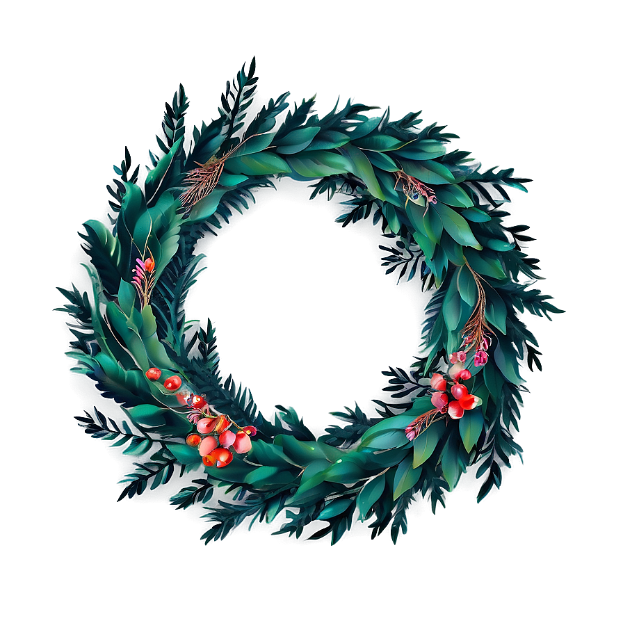 Enchanted Forest Wreath Png 63 PNG image