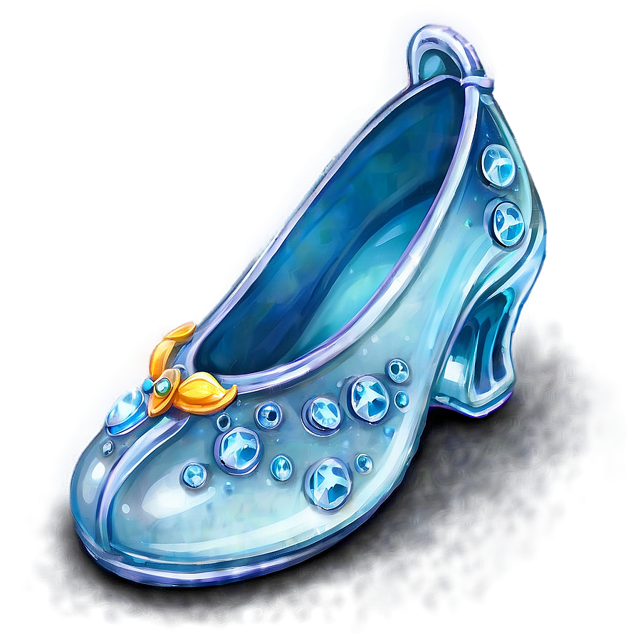 Enchanted Glass Slipper Png 66 PNG image