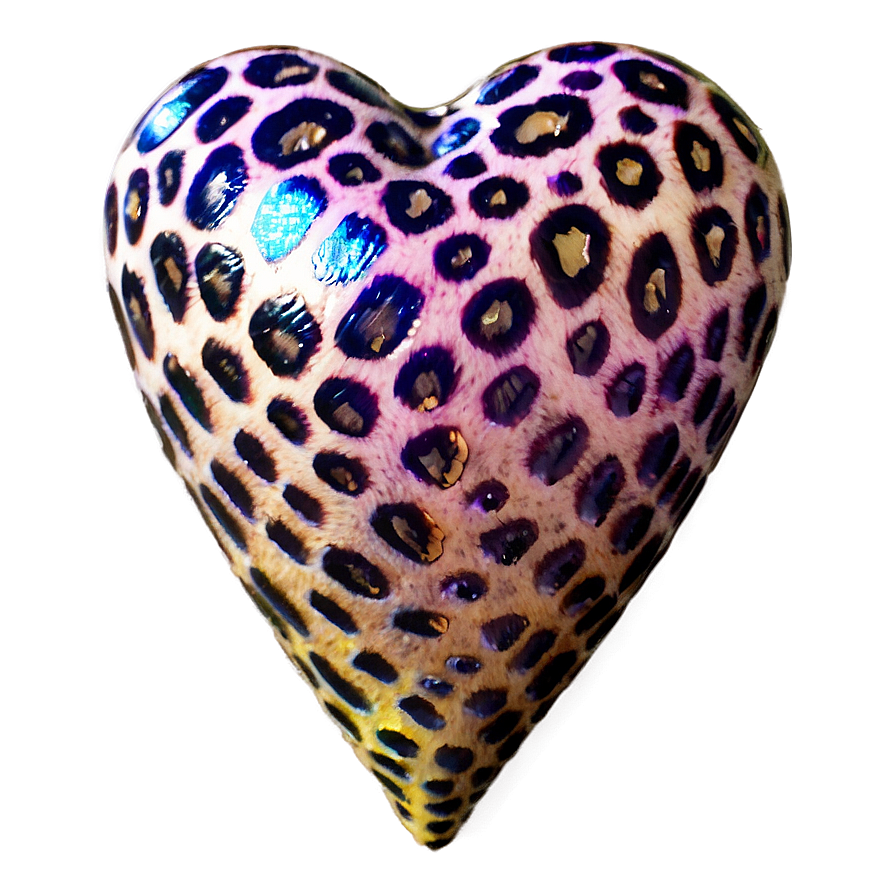 Enchanted Leopard Heart Png 68 PNG image